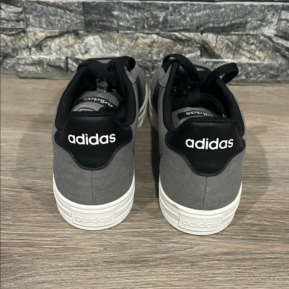NWOT Adidas Men's Ortholite Float Black and Gray Sneakers - Picture 2 of 6